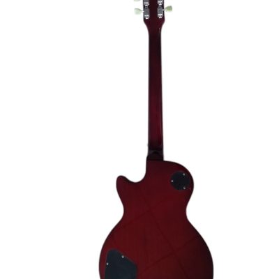 Custom Crown Jimmy Page Cherry Sunburst Flame Maple Top Guitar - Image 8