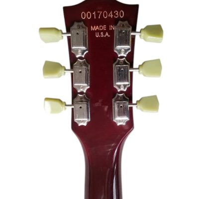 Custom Crown Jimmy Page Cherry Sunburst Flame Maple Top Guitar - Image 9
