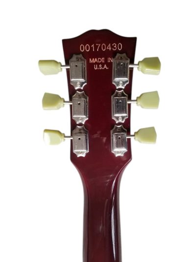 Custom Crown Jimmy Page Cherry Sunburst Flame Maple Top Guitar - Image 9