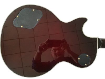 Custom Crown Vintage Sunburst Flame Maple Top Guitar - Image 9