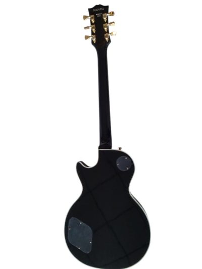 Custom Crown Black Beauty P90 Pickups Ebony Fretboard Guitar - Image 7