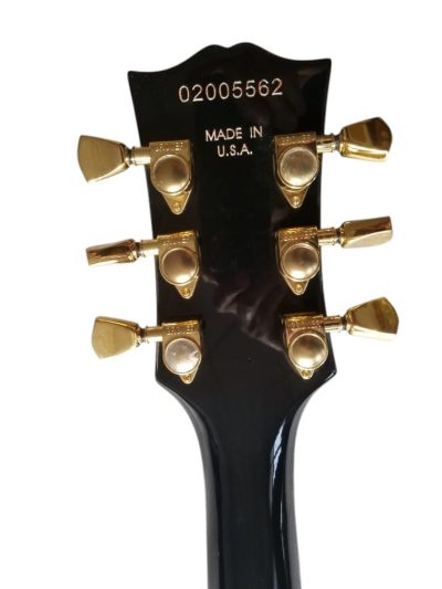 Custom Crown Black Beauty P90 Pickups Ebony Fretboard Guitar - Image 8