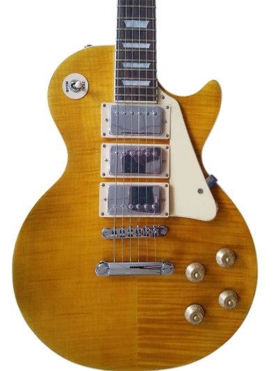Custom Crown Lemon Burst 3 Pickups Reissue Guitar