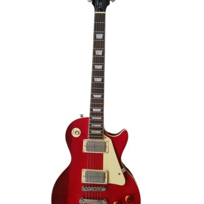 Custom Crown Harrison Clapton Red Black Guitar - Image 2