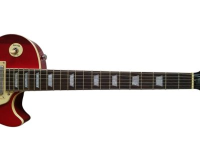 Custom Crown Harrison Clapton Red Black Guitar - Image 8