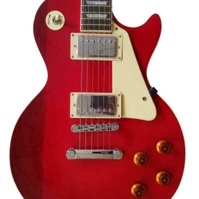 Custom Crown Harrison Clapton Red Black Guitar