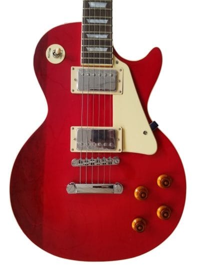 Custom Crown Harrison Clapton Red Black Guitar