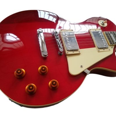 Custom Crown Harrison Clapton Red Black Guitar - Image 6