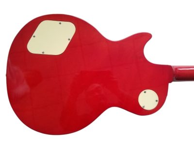 Custom Crown Harrison Clapton Red Black Guitar - Image 3