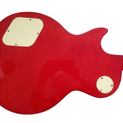 Custom Crown Harrison Clapton Red Black Guitar - Image 3
