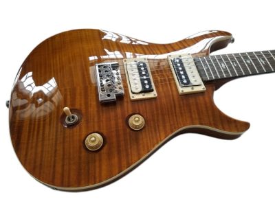 Custom Monarch 24 Vintage Sunburst Flame Maple Top Guitar - Image 5