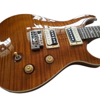 Custom Monarch 24 Vintage Sunburst Flame Maple Top Guitar - Image 5