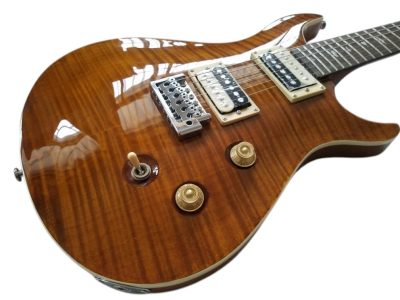 Custom Monarch 24 Vintage Sunburst Flame Maple Top Guitar - Image 7