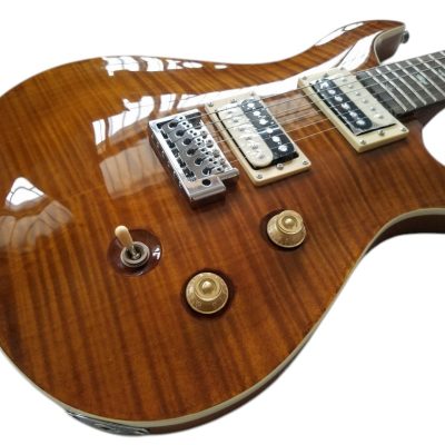 Custom Monarch 24 Vintage Sunburst Flame Maple Top Guitar - Image 7