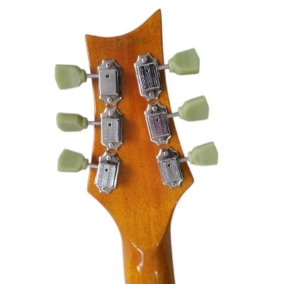 Custom Monarch 24 Teal Flame Maple Top Tremolo Guitar - Image 10