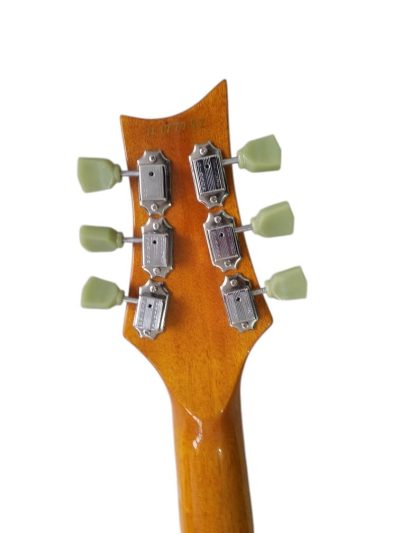 Custom Monarch 24 Teal Flame Maple Top Tremolo Guitar - Image 10
