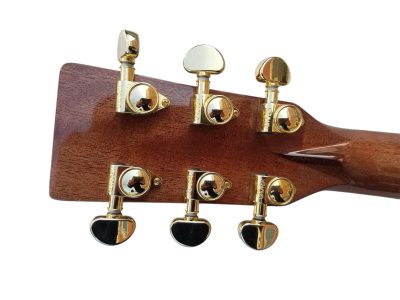 Custom Vertex D45 Natural Solid Spruce Top Acoustic Fishman Pickups Guitar - Image 3