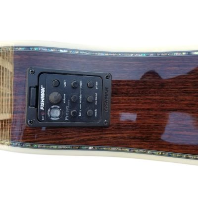 Custom Vertex D45 Natural Solid Spruce Top Acoustic Fishman Pickups Guitar - Image 5