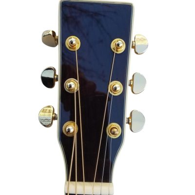 Custom Vertex D45 Natural Solid Spruce Top Acoustic Fishman Pickups Guitar - Image 6