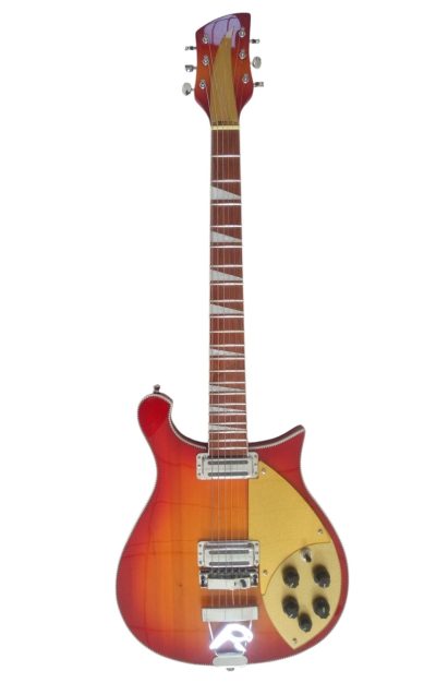 Custom Nova Fireglo Sunburst 620 Solid Body Guitar Padauk Fretboard