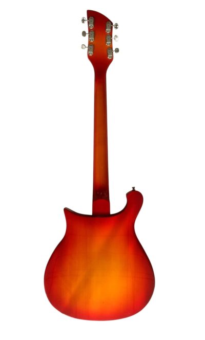 Custom Nova Fireglo Sunburst 620 Solid Body Guitar Padauk Fretboard - Image 3