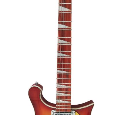 Custom Nova Fireglo Sunburst 620 Solid Body Guitar Padauk Fretboard - Image 9