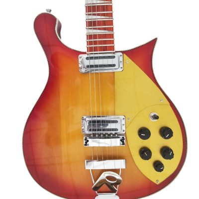 Custom Nova Fireglo Sunburst 620 Solid Body Guitar Padauk Fretboard - Image 8