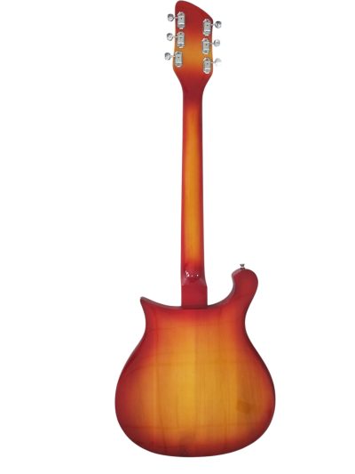 Custom Nova Fireglo Sunburst 620 Solid Body Guitar Padauk Fretboard - Image 7