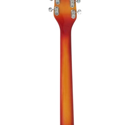 Custom Nova Fireglo Sunburst 620 Solid Body Guitar Padauk Fretboard - Image 4