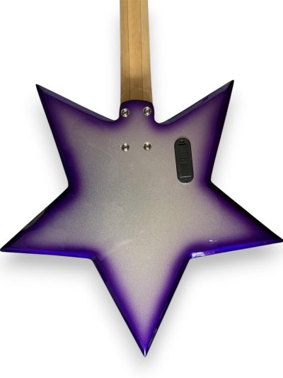 Custom Pulse Maple Fretboard Bootsy Purple Burst Star Space 4 String Rock Bass MEC Pickups Option - Image 2