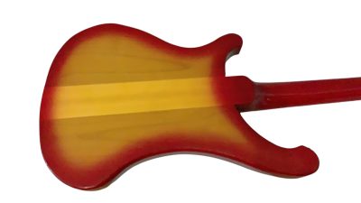 Custom Nova 4003 Psychedelic Paul McCartney Fireglo Bass - Image 7