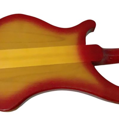 Custom Nova 4001 Psychedelic Paul McCartney Fireglo Bass - Image 7
