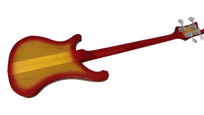 Custom Nova 4003 Psychedelic Paul McCartney Fireglo Bass - Image 8