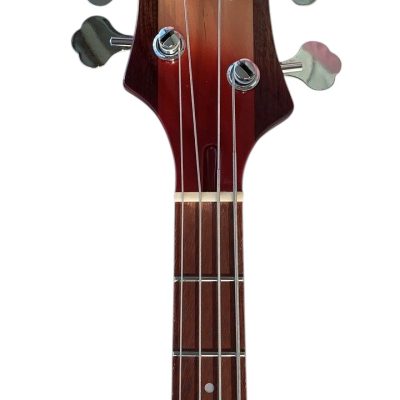 Custom Nova 4001 Chris Squire Fireglo Neck Thru Left Handed Bass - Image 4