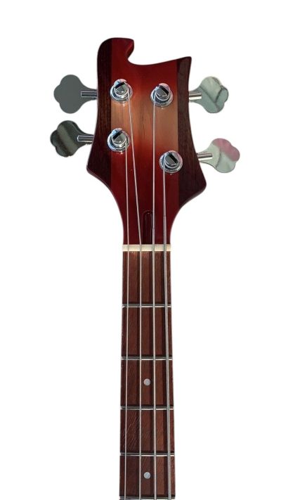 Custom Nova 4001 Chris Squire Fireglo Neck Thru Left Handed Bass - Image 4