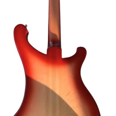 Custom Nova 4001 Chris Squire Fireglo Neck Thru Left Handed Bass - Image 6