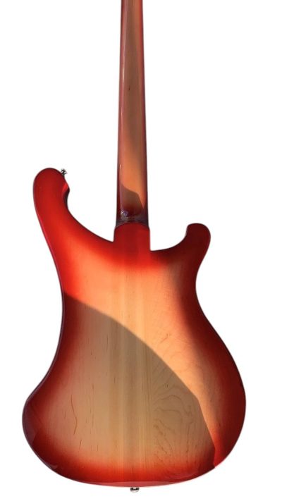 Custom Nova 4001 Chris Squire Fireglo Neck Thru Left Handed Bass - Image 6