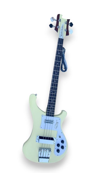 Custom Nova 4001 Chris Squire Cream Neck Thru 4 String Bass - Image 2