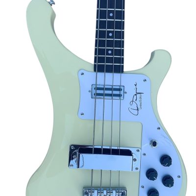 Custom Nova 4001 Chris Squire Cream Neck Thru 4 String Bass