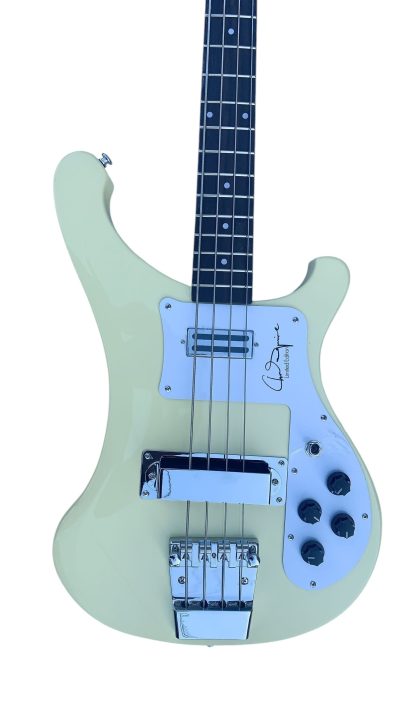 Custom Nova Chris Squire Cream Neck Thru 4 String Bass