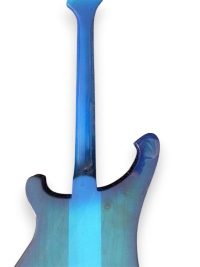Custom Nova 480 Aquaglo Turquoise Blue Guitar - Image 4