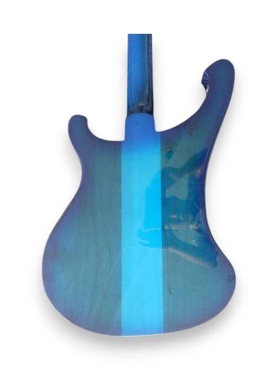 Custom Nova 480 Aquaglo Turquoise Blue Guitar - Image 5