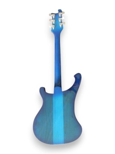Custom Nova 480 Aquaglo Turquoise Blue Guitar - Image 6