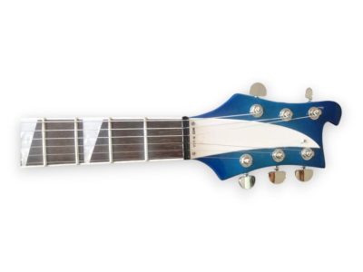 Custom Nova 480 Aquaglo Turquoise Blue Guitar - Image 7