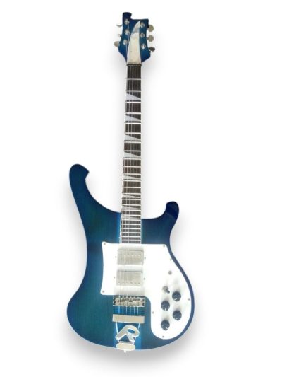 Custom Nova 480 Aquaglo Turquoise Blue Guitar
