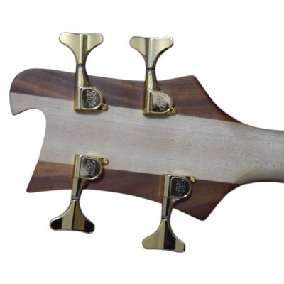 Custom Nova Lemmy Kilmister Engrave Carved 4004 Walnut Wood Body Satin 4 String Bass - Image 8