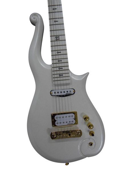 Custom Ember Prince Cloud I White Guitar