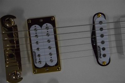 Custom Ember Prince Cloud I White Guitar - Image 4