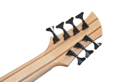 Custom Solis Imperial Yellow Birdseye 7 String Bass - Image 5