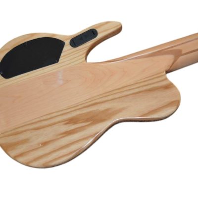 Custom Solis Imperial Yellow Birdseye 7 String Bass - Image 6